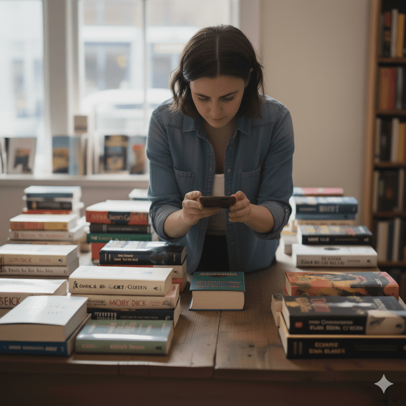 Fast Book Photography for AI Cataloging